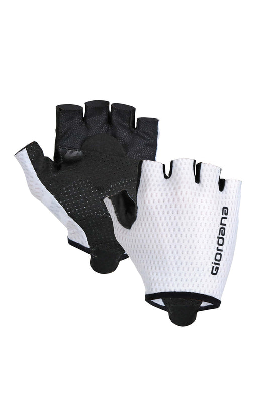 FR-C Lyte Gloves by Giordana Cycling, WHITE, Made in Italy