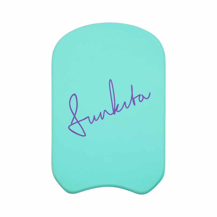 Funkita Still Mint Kickboard by Way Funky, mint-colored foam swimming kickboard for training and practice.