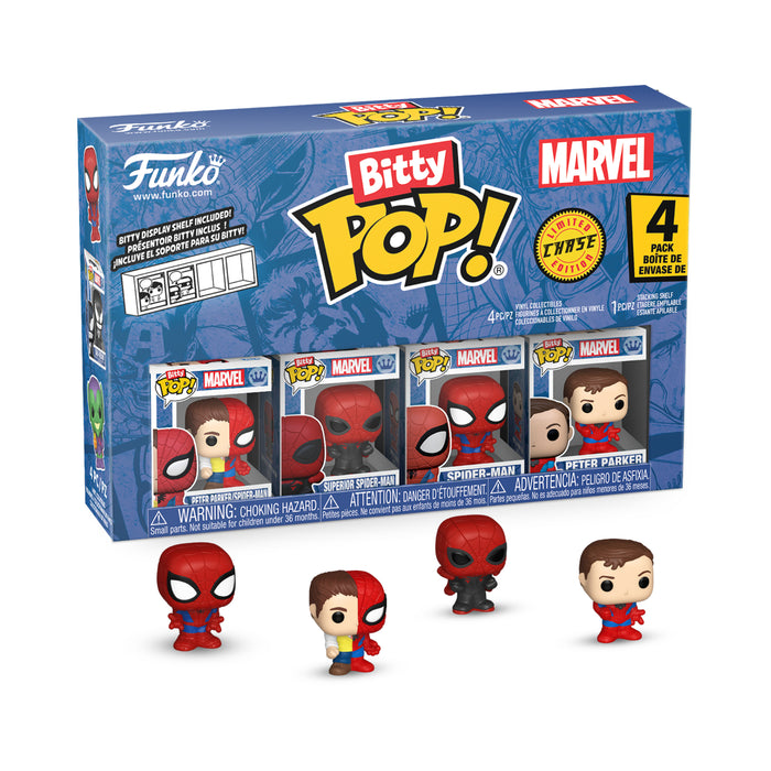 Funko Bitty Pop!: Spider-Man - Series 4 4 Pack (FN-BIT-00085704)
