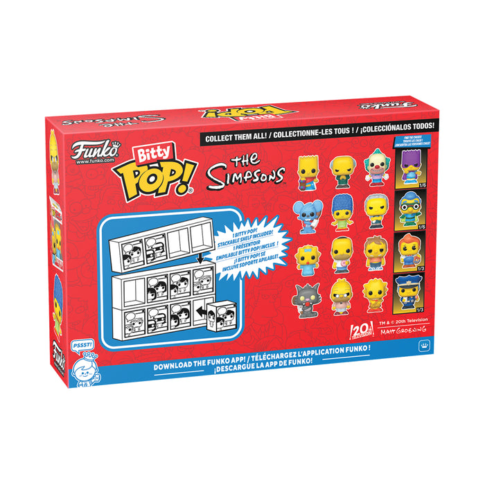 Funko Bitty Pop!: The Simpsons - Series 2 4 Pack (FN-BIT-00085708)
