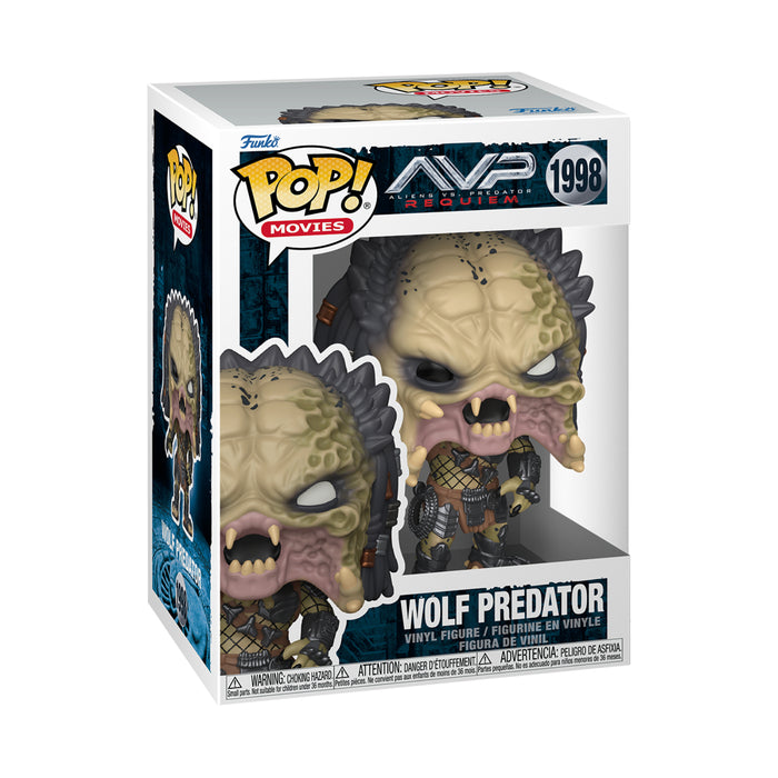 Funko Pop! Movies: Aliens VS. Predator Requiem - Wolf Predator (FN-POP-00090242)