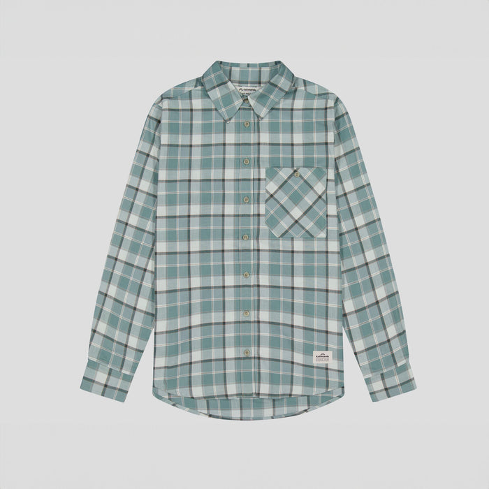 Fyfe Women's L/S Shirt - Deep Forest Plaid