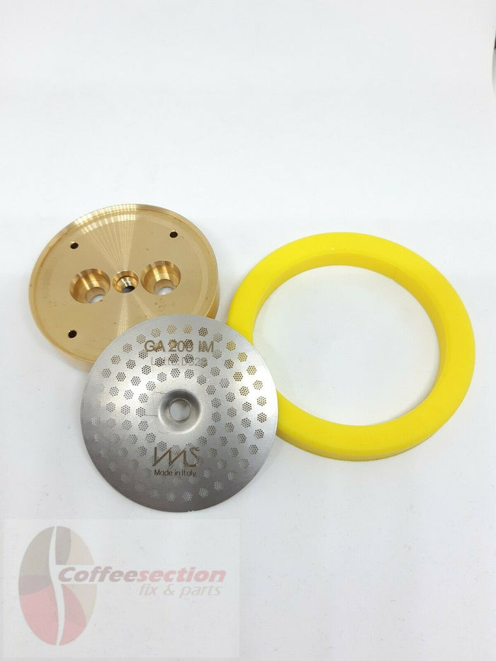Gaggia Shower Brass Holder & IMS Precision Screen and Silicone gasket Mod Kit - Coffeesection