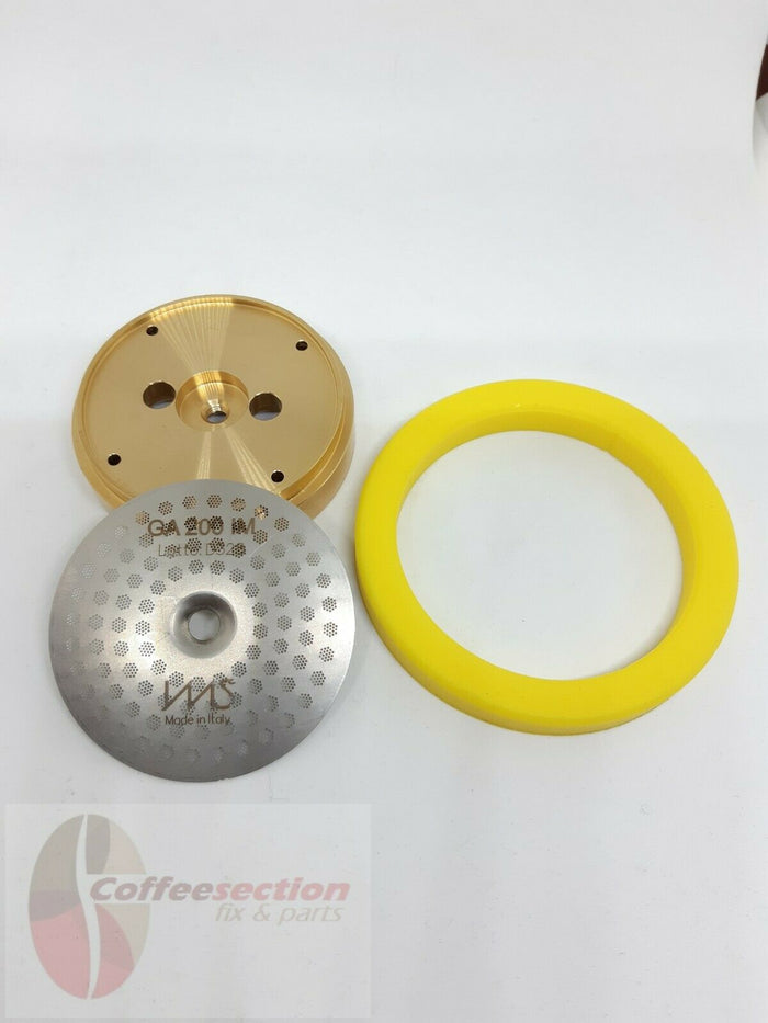 Gaggia Shower Brass Holder & IMS Precision Screen and Silicone gasket Mod Kit - Coffeesection