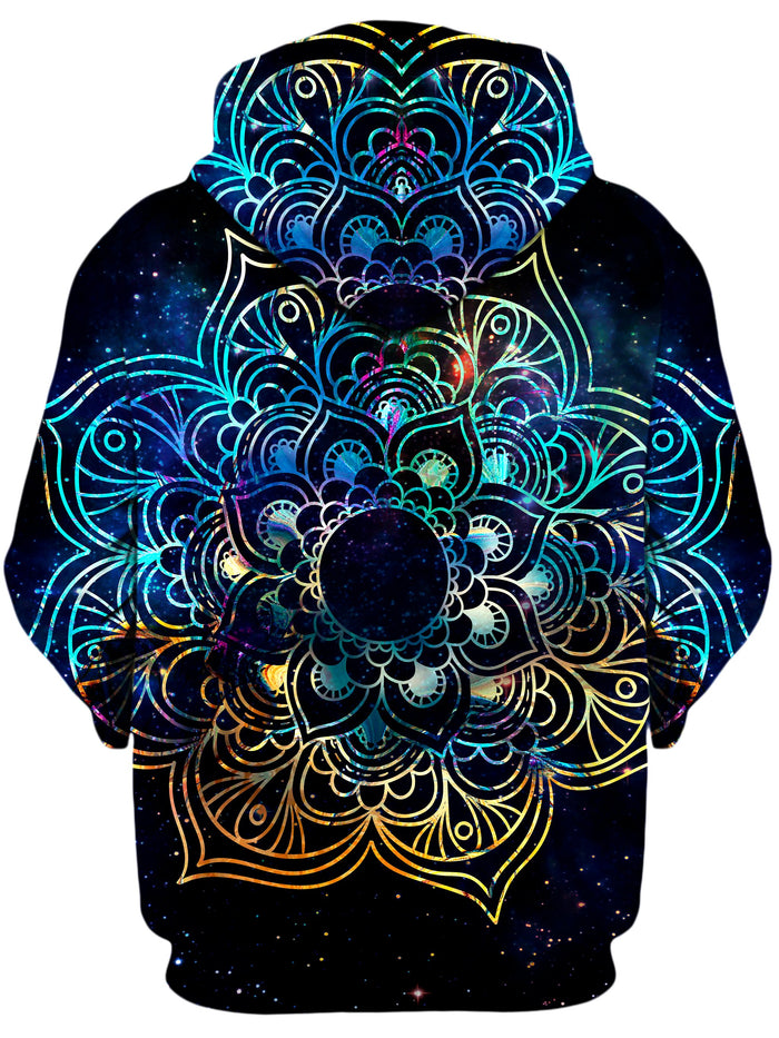 Galaxy Mandala Unisex Zip-Up Hoodie MCAshe Spiritual Art Epic Hoodie