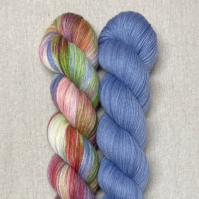 Garden Party, Blue Jean Baby - Ric Rac Shawl