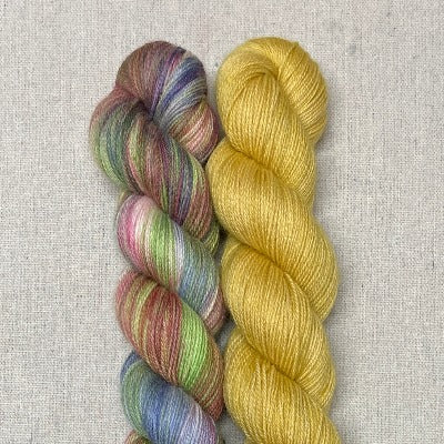 Garden Party, Golden Straw - Ric Rac Shawl