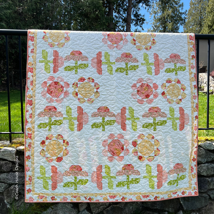 Golden Hour Garden Quilt Pattern
