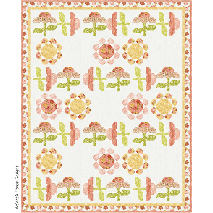 Golden Hour Garden Quilt Pattern