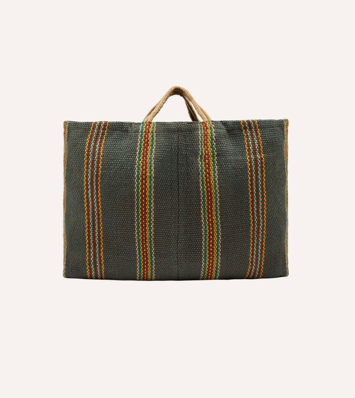Grey Maison Bengal Extra Large Jute Poresh Tote Bag