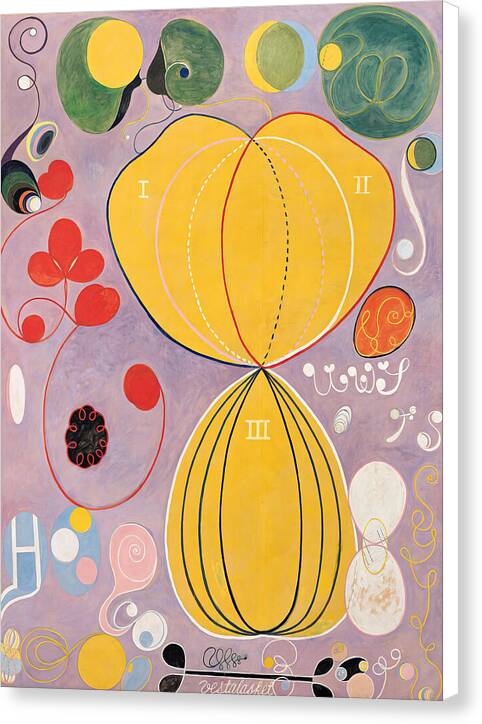 Group IV, No. 7, The Ten Largest, Adulthood - Canvas Print