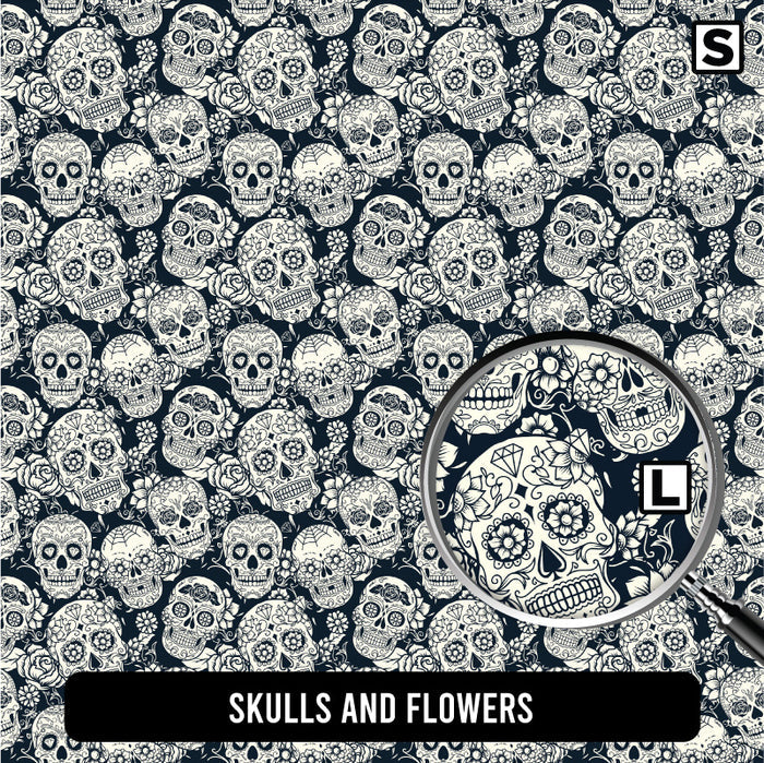 Skulls and Flowers