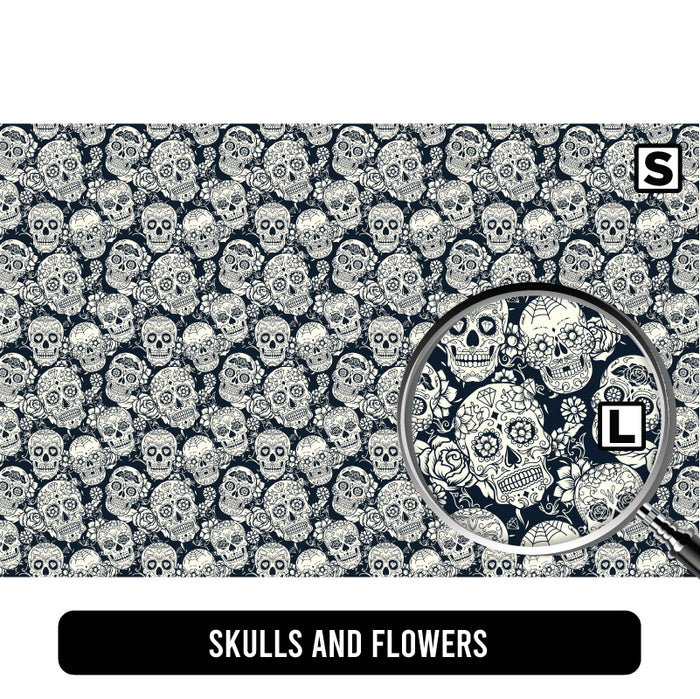 Skulls and Flowers