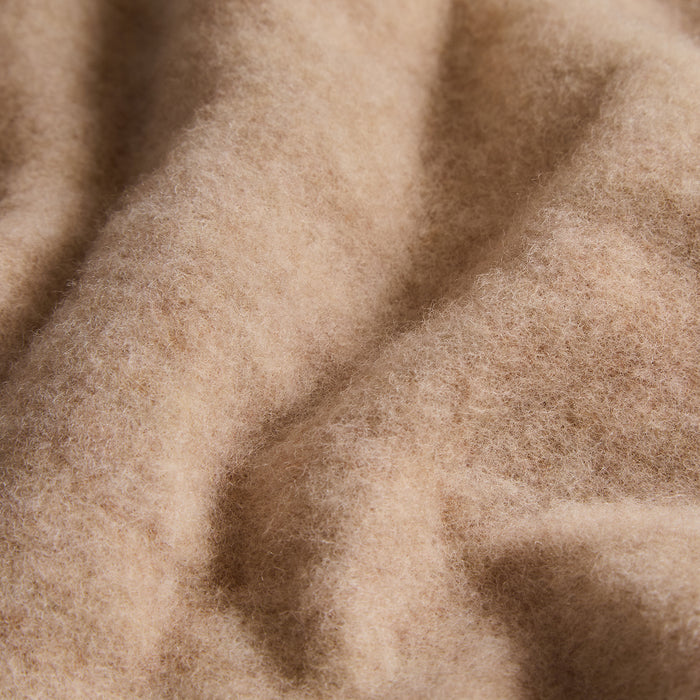 Harrier Women's Jacket - Merino Wool Fleece - Sandstorm