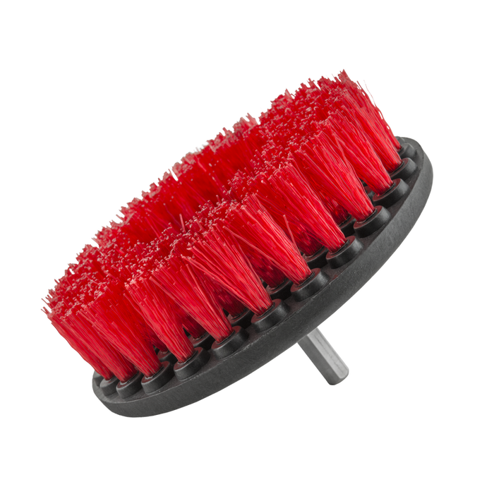 Carpet Brush with Drill Attachment- Heavy Duty - Detailing Connect