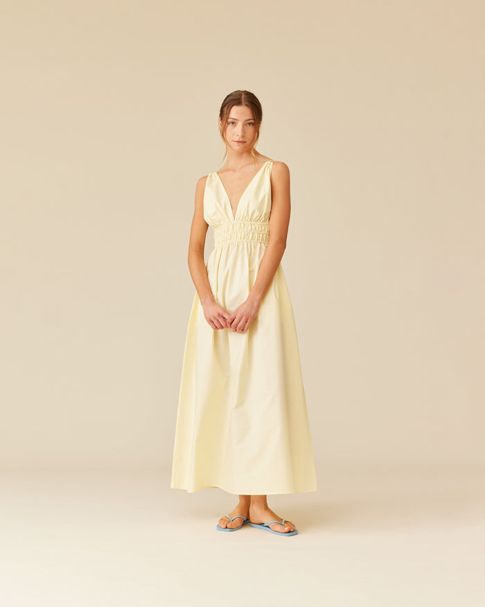 HERO MAXI DRESS BUTTER