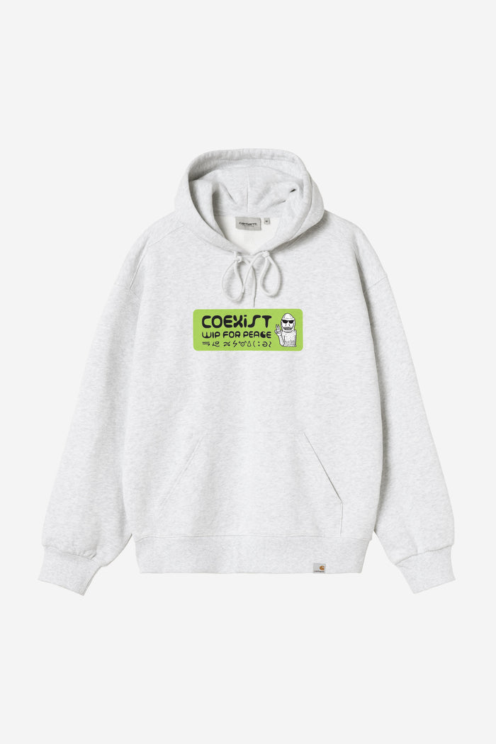 Hooded Bumper Sticker Sweat