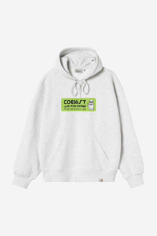 Hooded Bumper Sticker Sweat