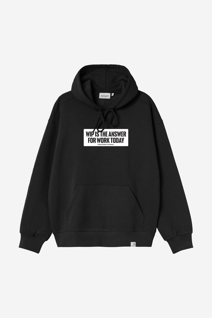 Hooded Bumper Sticker Sweat