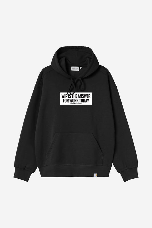 Hooded Bumper Sticker Sweat