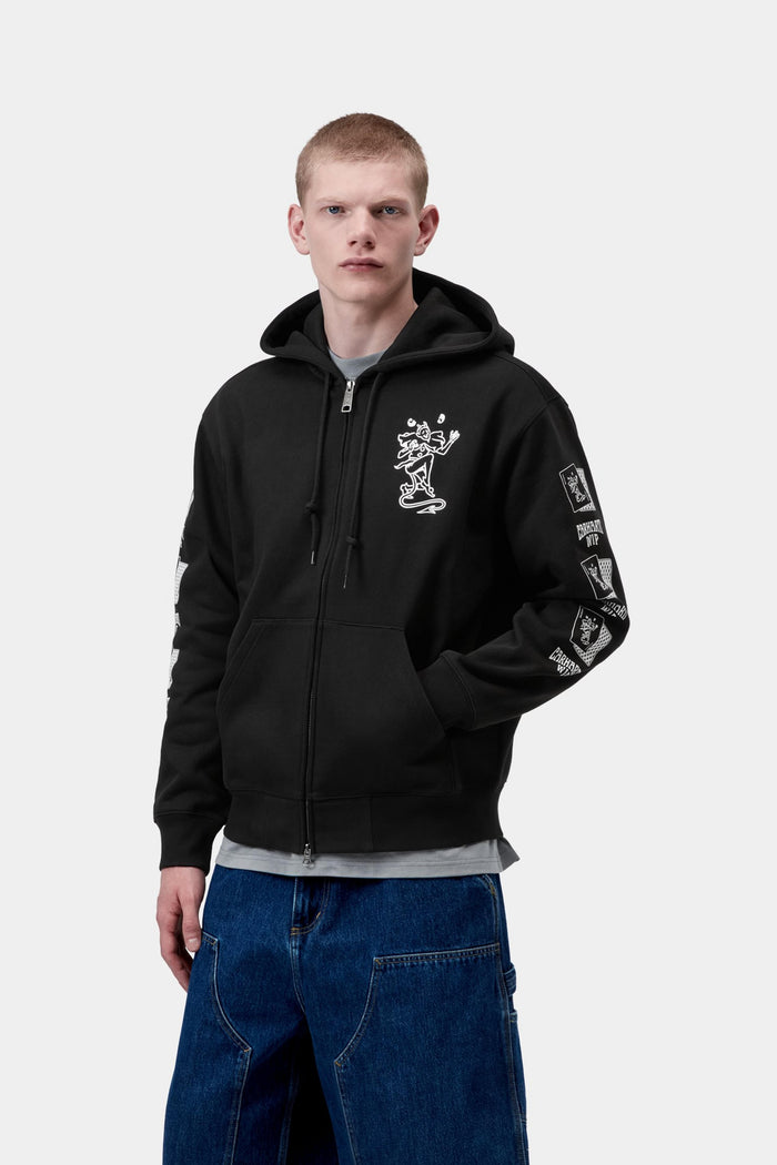 Hooded Playing Cards Jacket