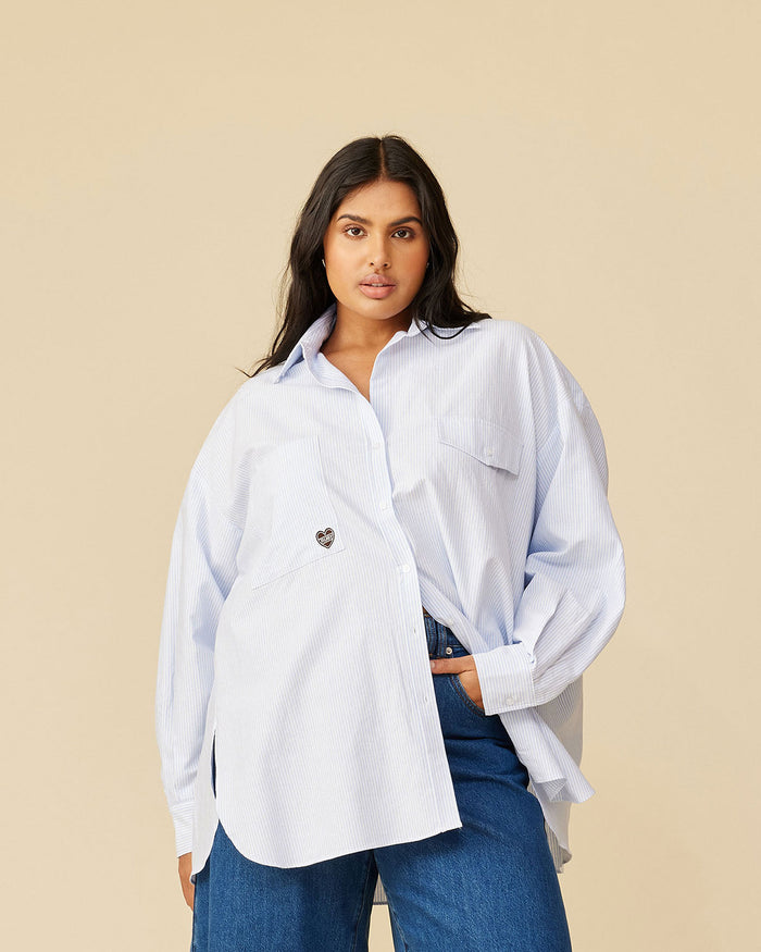 ICON SHIRT BLUE STRIPE
