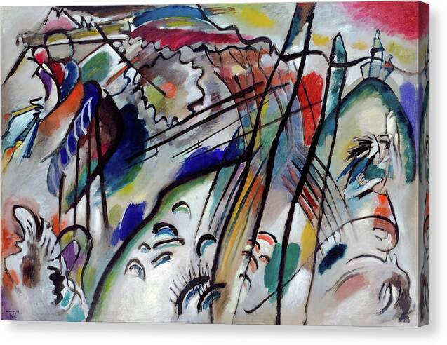 Improvisation 28 - Canvas Print