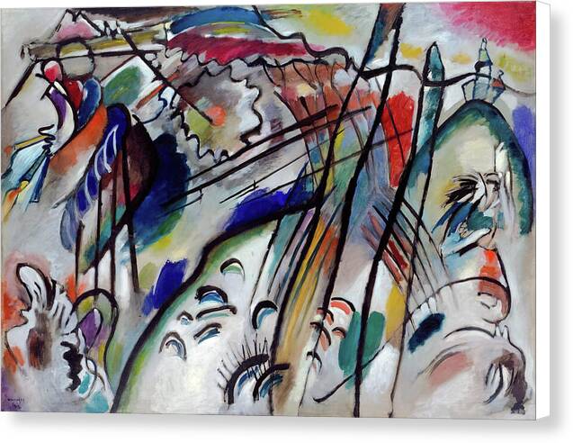 Improvisation 28 - Canvas Print