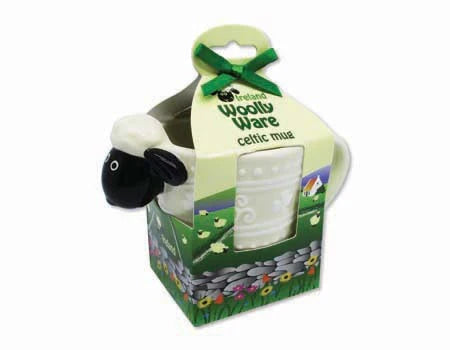 Irish Sheep Woolly Ware Celtic Mug