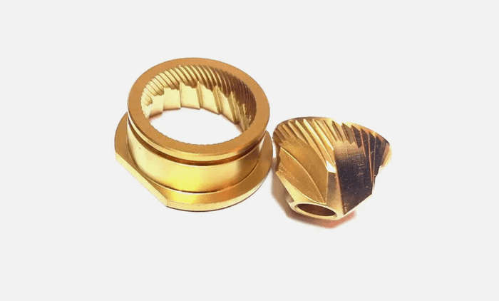 Jura Compatible Conical Grinder Burr Set Titanium for Aroma G2 G3 and HS - Plus - Coffeesection
