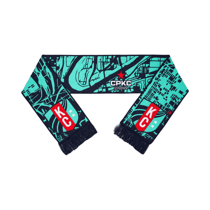 KC Current Classic KC Map Scarf