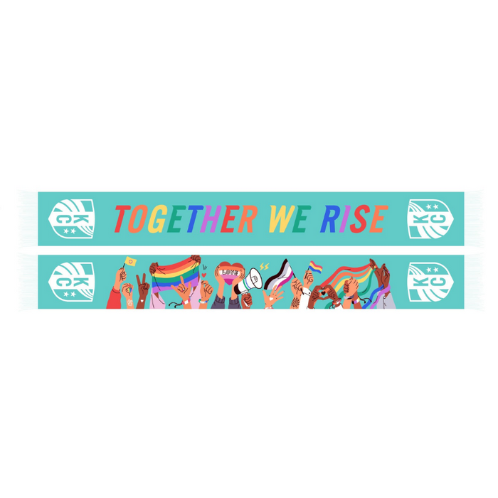 KC Current Together We Rise Pride Summer Scarf