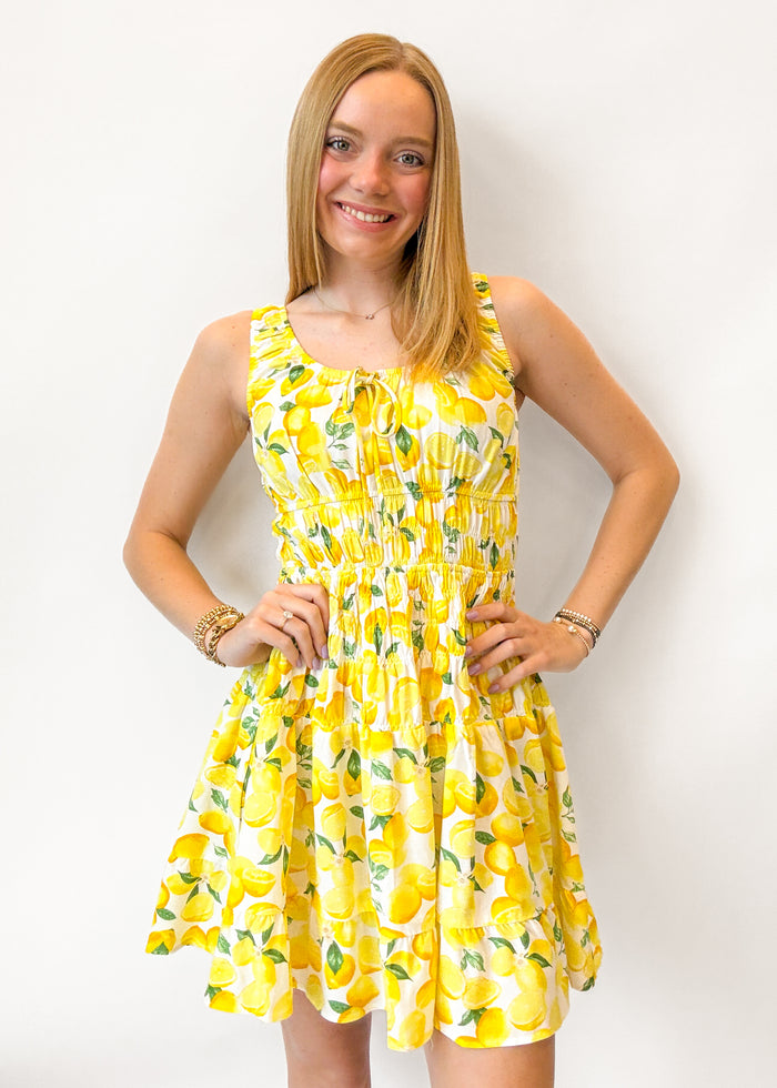 Kendra Smocked Mini Dress