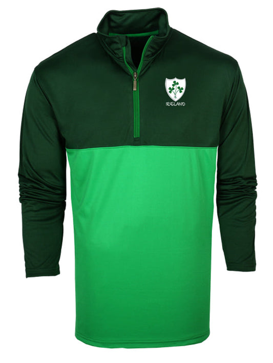 Kids Shamrock 1/4 Zip Top
