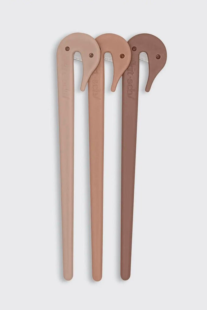Kistch Eco-Friendly Elastic Cutters 3 pc Set
