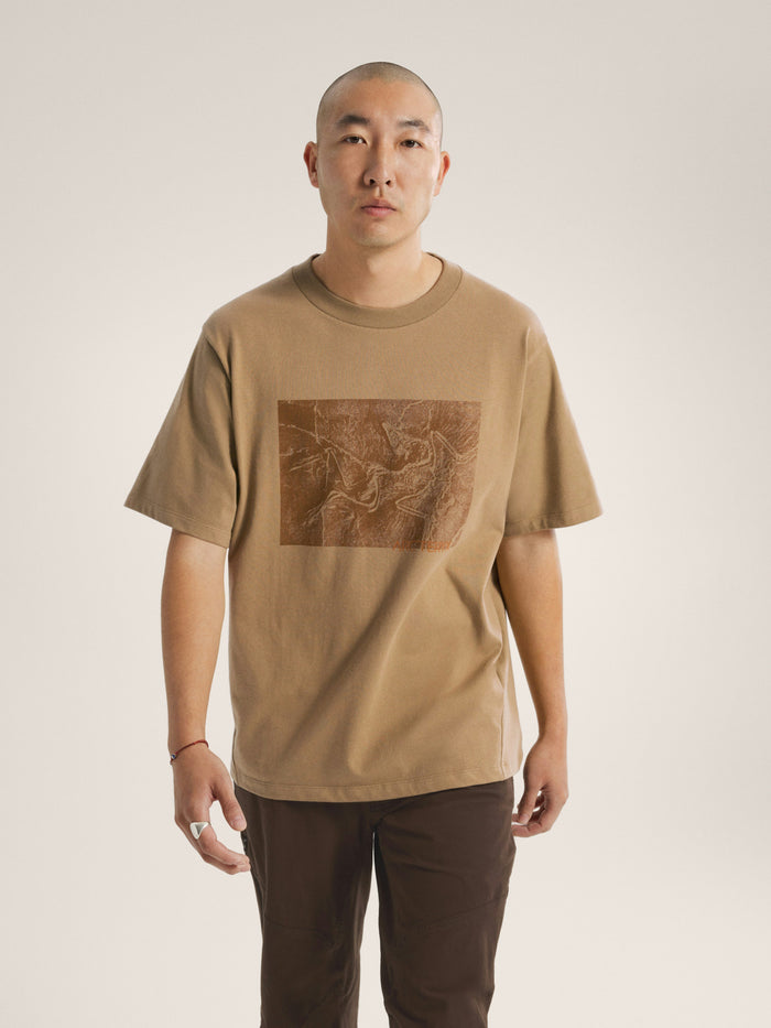 Kragg Cotton Lithographica Shirt SS Men's