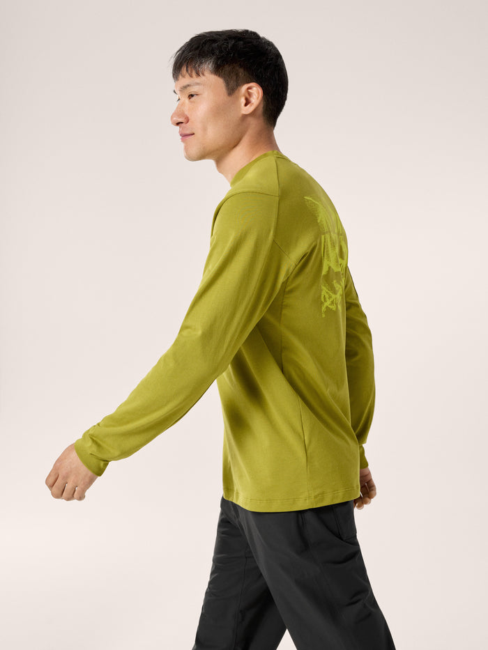 Kragg SL Cotton Bird Tile Shirt LS Men's
