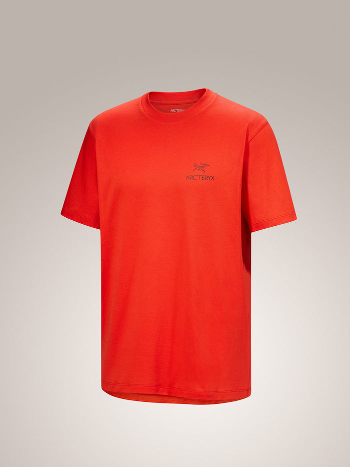 Kragg SL Cotton Bird Word Shirt SS Men's