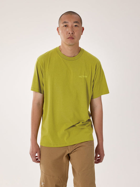 Kragg SL Cotton Blurred Bird Shirt SS Men's