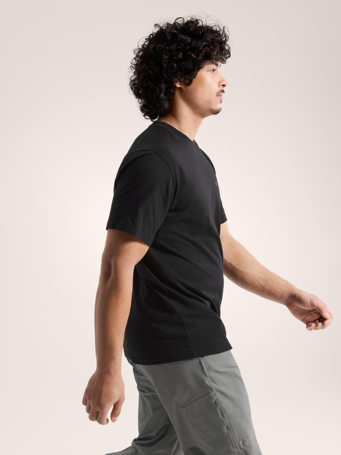 Kragg SL Cotton Blurred Bird Shirt SS Men's