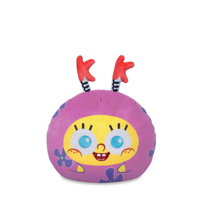 Kuddly Krab Uniform SpongeBob & Squidward 6" Reversible Plushie