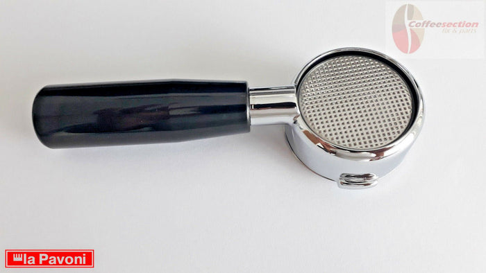 La Pavoni - Bottomless Portafilter Filter Holder 2cup, 54 mm - Millennium, Naked - Coffeesection