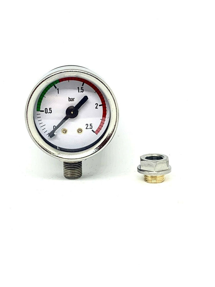 La Pavoni Europiccola Pressure Gauge Kit With Nut Ø 41mm 0 - 2.5 bar - Coffeesection