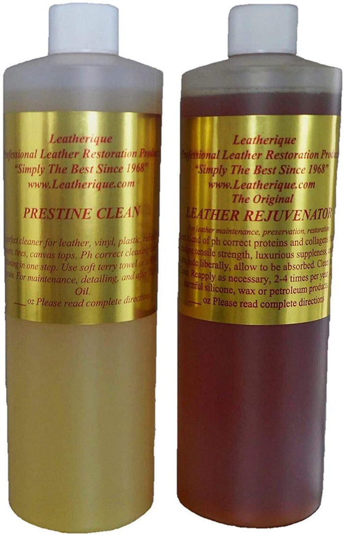 Leatherique Leather Rejuvinator/Prestine Clean Kit 8 Oz - Detailing Connect