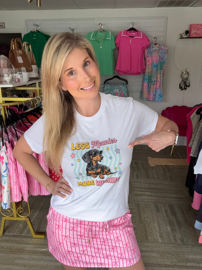 “Less Meanies, More Weenies” Graphic Tee