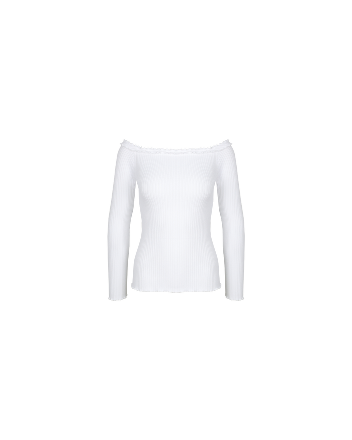 LOLLO LONG SLEEVE WHITE