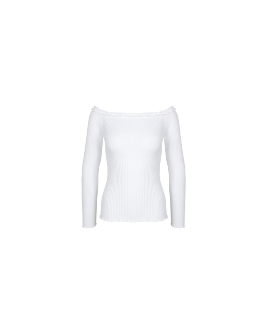 LOLLO LONG SLEEVE WHITE