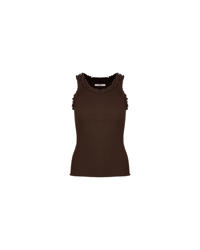 LOLLO TANK CHOCOLATE