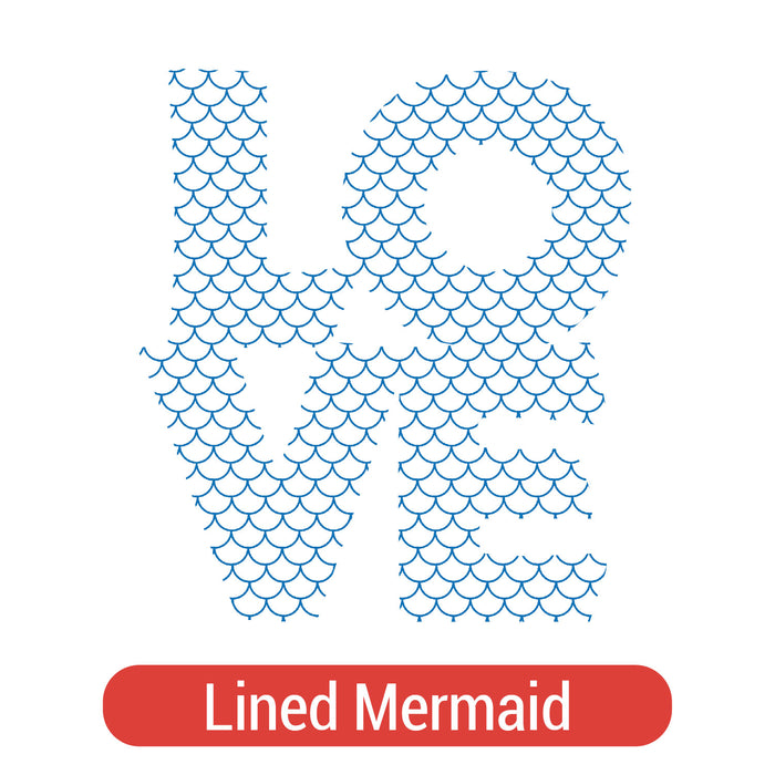 Lined Mermaid