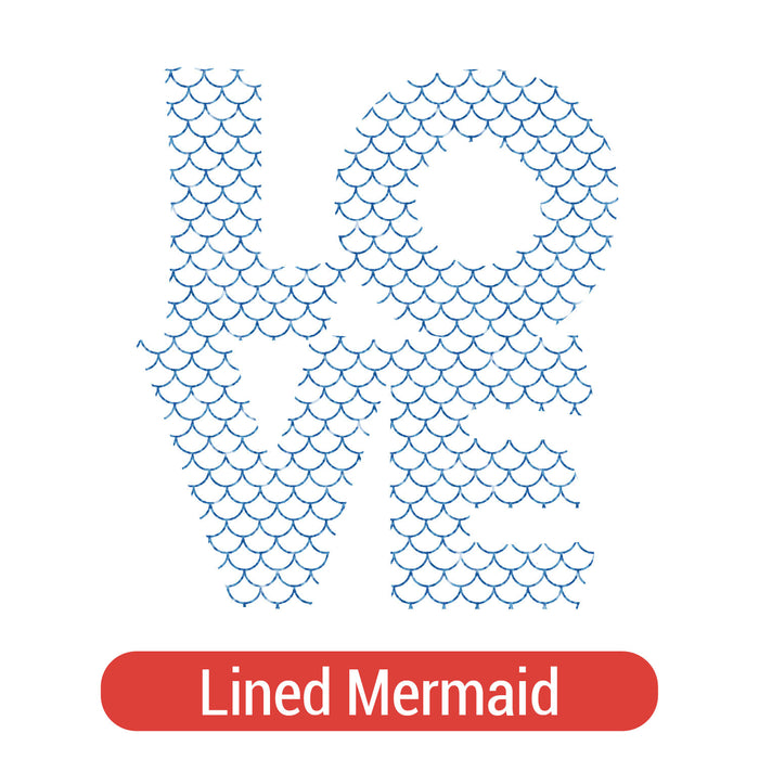 Lined Mermaid